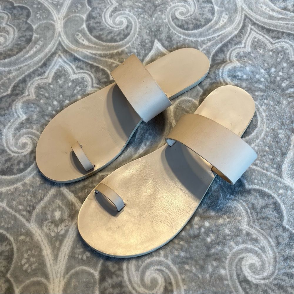 Tkees Dem Leather Sandals
